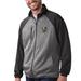 Men's G-III Sports by Carl Banks Black Vegas Golden Knights Runners Raglan Full-Zip Track Jacket