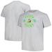 Men's Champion Heather Gray Oregon Ducks Big & Tall Circle Logo T-Shirt