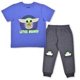 Toddler Grogu Blue The Mandalorian Little Bounty T-Shirt and Joggers Set