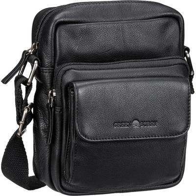 Greenburry Umhängetasche Vintage 1542 Travel Crossbody Bag Schwarz Image