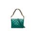 Louis Vuitton Leather Satchel: Green Bags