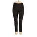 Nine West Casual Pants - Mid/Reg Rise: Black Bottoms - Women's Size 14