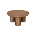 Birch Lane™ Hailie Premium Material Coffee Table Wood in Brown | 16 H x 33 W x 33 D in | Wayfair 598C7C0607414C3D97DB78AB73BE34EB