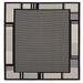 Black 126 x 94 x 94 in Area Rug - Corrigan Studio® United Weaver Augusta Matira Rectangle 5"3" X 7"6" Polypropylene | 126 H x 94 W x 94 D in | Wayfair
