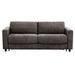 Stearns & Foster® 80" Square Arm Sofa Bed Polyester in Brown | 34 H x 80 W x 41 D in | Wayfair 61152