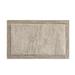 Ebern Designs 100% Cotton Bath Rug 100% Cotton in Gray/White/Brown | 34 H x 21 W x 0.75 D in | Wayfair 2F3AF3F5701B48A1AEA16F1B66666F59