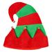 The Holiday Aisle® Christmas Celebration Costume Party Accessories Santa's Helper Jingle Bells Green/red Stripes Hat | Wayfair