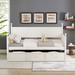 Darby Home Co Reinhild Daybed in White | 43.01 H x 75.31 W x 41.81 D in | Wayfair 279B6C5218F849D38FB6CF0D02C0998D