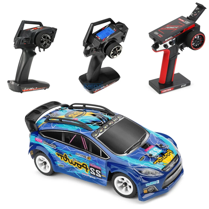 Wltoys-Voiture de course à grande vitesse télécommandée, 30km par heure, moustique, RC, 284010 GHz, tout-terrain, RTR, voiture de dérive de rallye, versi2.4, V2, LCD, V8, 1/28