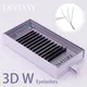 DIYDAY-Extensions de cils 3D 6D en forme de W doubles pointes doux comme des cheveux humains
