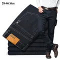 Jeans décontractés pour hommes pantalons en denim grande taille 42 44 46 mode masculine