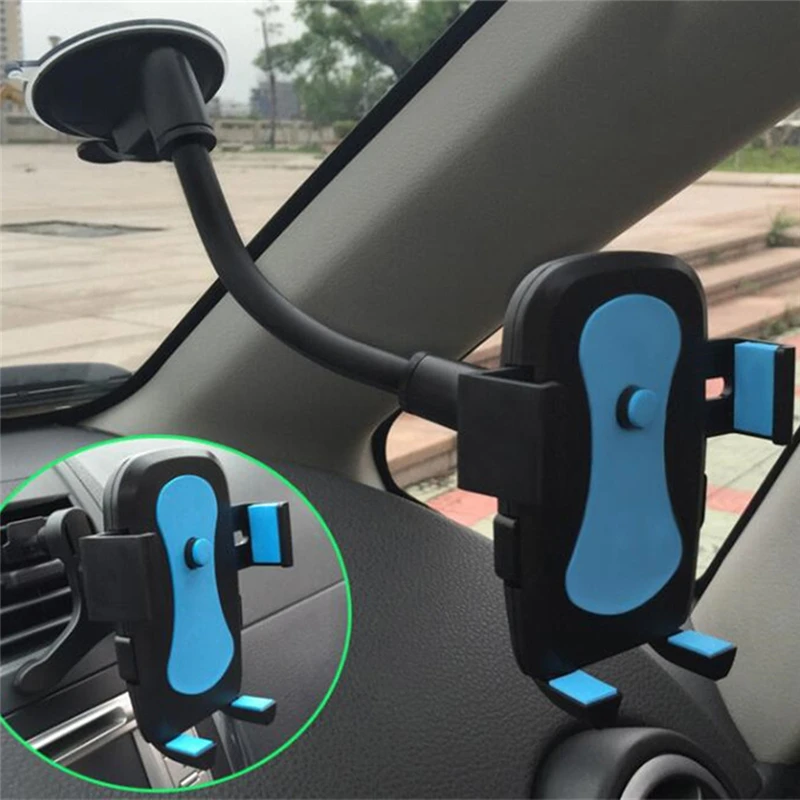 Nouveau support de téléphone de voiture support de verre support de voiture universel support de voiture Mobile aspiration pare-brise téléphone verrouillage voiture-accessoires