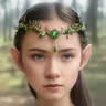 Fatti a mano foresta bosco elfo capelli Tiara farfalla cervo ramoscello ramo foglie corone dei