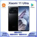 Firmware globale Xiaomi 11 Ultra Smartphone 5G 5000mAh 50MP 6.81" Android Snapdragon 888 wireless (inversione wireless) telefono usato