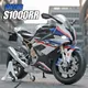 1:9 bmw s1000rr große Legierung Druckguss Motorrad Modell Spielzeug Fahrzeug Sammlung tragen