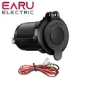 12V wasserdichte Auto Zigaretten anzünder Steckdose Auto Boot Motorrad Traktor Steckdose Steckdose