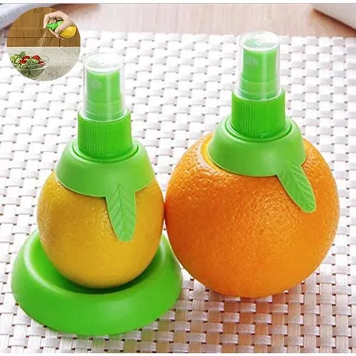 Manuelle Orangensaft presse Entsafter Zitronen spray Nebel Orangen frucht presse Sprüh gerät für