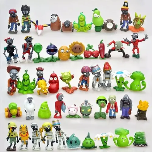 10 Teile/los Pflanzen vs Zombies PVZ Figur Spielzeug Pflanzen und Zombies PVC Action-figuren