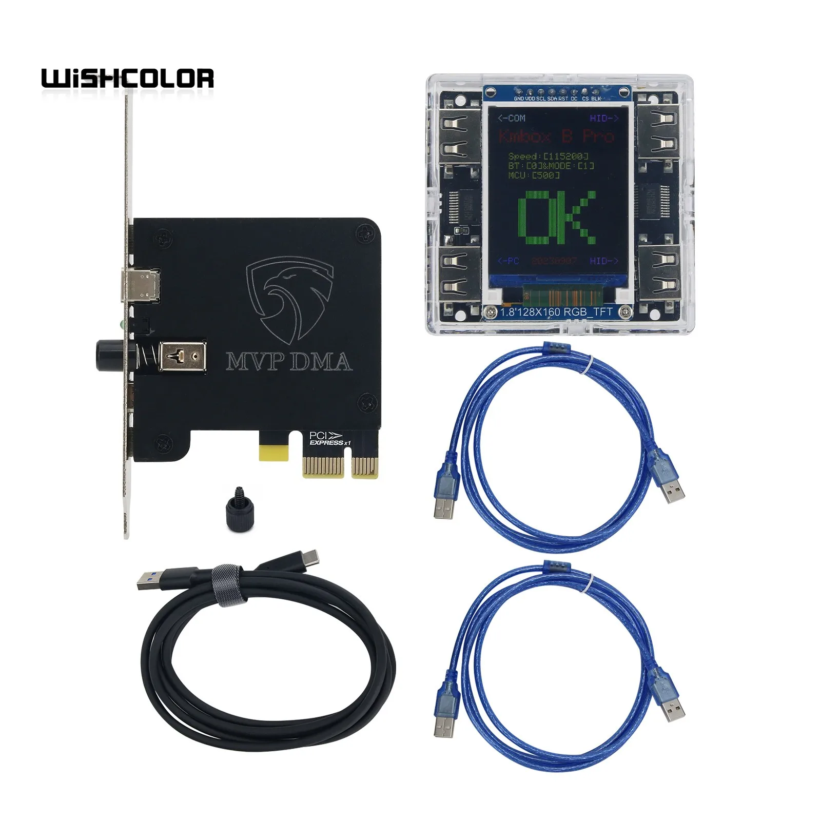 HamGeek MVP DMA Board Basic Version Allgemeine Firmware Direktspeicher Zugang Kupplungslösung Enigma Ranger für LeetDMA Image
