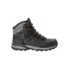 Trekkingschuh JACK WOLFSKIN "REFUGIO PRIME TEXAPORE MID W", Gr. UK 5 - EU 38, Normalschaft, grau (phantom), Main Material Second Material 100% Polyamide Lining Sole 100% Rubber/ EVA, Schuhe Schnürboots Trekkingboots