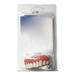 Qisuw Upper/Lower False Tooth Cover Perfect Snap on Smile Veneers Comfort Fake Teeth