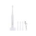 COFEST Electric Toothbrush With 4 Brush Heads And USB Charging Base Five Modes IPX7 Waterproof Rating Newly Upgraded Electric Toothbrush Long Life Fast Charging White