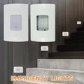 Induction Emergency Light Small Embedded Wall-mounted Lamps Home Safety Rechargeable LED Bulbs