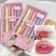 Heart-shaped Clear Water Light Solid Lip Gloss Jelly Pink Red Lip Tint Mirror Glass Moisturising