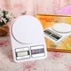 Electronic Scale Small White Version High-precision Household Kitchen Scale Weighing Baking Scale