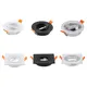 Adjustable GU10 MR16 Led Stand Black/White Halogen /Led Spot Light Frame E27 Lamp Holder GU10