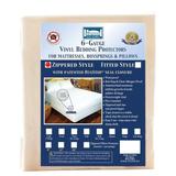 Bedbug Proof, Waterproof, Dust Mite and Allergen Proof Heavy Duty Vinyl Zippered Mattress Protector