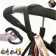 Baby Hanger Baby Bag Stroller Hooks Pram Rotate 360 Degree Baby Car Seat Accessories Stroller