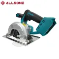 ALLSOME Electric Circular Saw 125mm Saw Blade Brushless Multi-Angle Cutting Suitable For Makita 18v