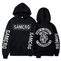 Sons of Anarchy SAMCRO Graphic Hoodie Man Streetwear Autumn Men Womnen High Quality Vintage Rock