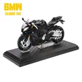 CCA 1:12 BMW S1000 RR Tricolor Alloy Motocross Licensed Motorcycle Model Toy Car Collection Gift