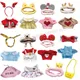 1PC Accessorries Hair Band Hat Sweater Dress Bag fit 30cm LaLafanfan Duck Plush Dolls Outfit Clothes