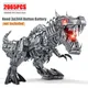 Jurassic Dinosaur World Large Mechanical Tyrannosaurus Rex Building Blocks T-rex Model With Lights