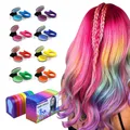 Hair Chalk Temporary Hair Color for Kids Women Girls Washable Hair Dye 8 Colors Hair Painting Spray