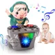 Baby Toy Musical Toys DJ Pig Baby Pet Pig Toy with Music LED Lights Dancing Toys Baby Toys 6 to 12