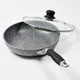 Frying 28/26/24/20cm Wok Non-stick Pan Skillet Cauldron Induction Cooker Pans Pancake Egg Gas Stove