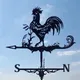 Stainless Steel Rooster Weathervane Weather Vane Yard Garden Barn Ornament Collies Shed Kit Weather