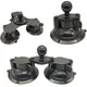 1 inch Ball Head Triple Twist Suction Cup Car Window Twist Lock Suction Cup Base with 1" Ball Mount