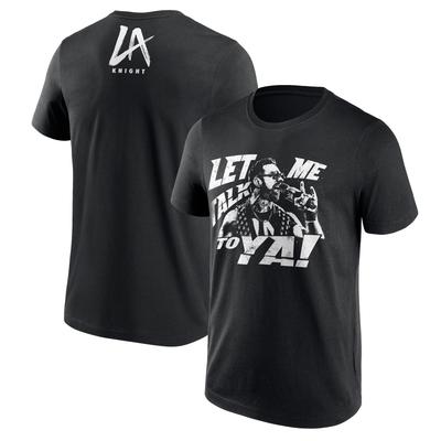 WWE LA Knight Let Me Talk To Ya! T-Shirt - Herren Image