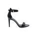 Kenneth Cole New York Sandals: Black Solid Shoes - Women's Size 9 1/2 - Open Toe
