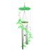 HANXIULIN Acrylic Dolphin Luminous Wind Chime Decoration Outdoor Indoor Garden Yard and Home Decoration Wind Chime Hanging Ornament Gifts for Friends Holidays and Party Housewarming Home Decor