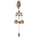 Owl Design Wind Bells Copper Bells Hanging Pendants for Gift Home Decor