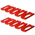 2PCS Silicone Beer Wine Bottle Rack Organizer Anti-rolling Can Beverage Stacking Mat Holder for Kitchen Cabinet