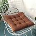 Square Chair Cushion with Ties Floor Cushion Seat Cushion Pad Indoor Outdoor Dining Garden Patio Cushion Home Office Coffee