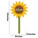 PRINxy Wooden Happy Thanksgiving Courtyard Piles Sunflower Decoration Garden Courtyard Welcome Sign-Perfect for Fall&Thanksgiving Outdoor Decor A