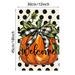 Mortilo Flags_ Banners & Accessories 12X18Inch 26 Letters Pumpkin Thanksgiving Flag Garden Flag Flag Welcome Floral Yard House Flag Seasonal Garden Flag Gifts For Christmas